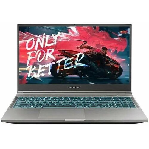 Ноутбук игровой MAIBENBEN X577 X577FSFMLGRE0, 15.6", IPS, AMD Ryzen 7 7735H 3.2ГГц, 8-ядерный, 16ГБ DDR5, 512ГБ SSD, NVIDIA GeForce RTX 4050 для ноутбуков - 6 ГБ, без операционной системы, серый