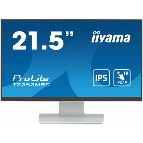 Монитор Iiyama 215 ProLite T2252MSC-W2 белый IPS LED 5ms 169 HDMI MM матовая 250cd 178гр178гр 1920x1080 DP FHD USB Touch 45кг 40511₽