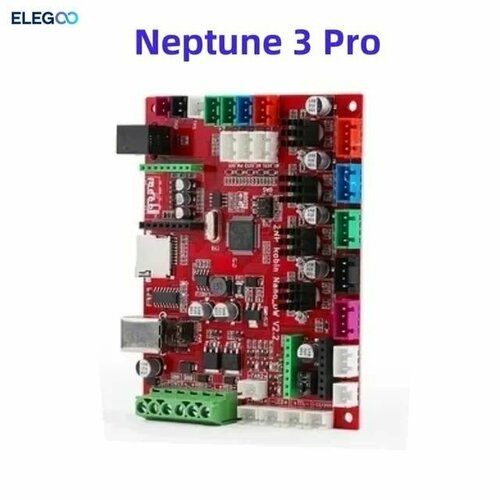 Плата управления для 3D принтера ELEGOO Neptune 3 PRO. Материнская плата ZNP Robin nano DW v. 2.2 модернизированный адаптер соединительная плата материнская плата модуль для адаптации платы для 3d принтера cr 10s pro