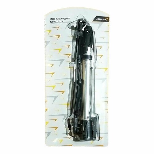 Насос велосипедный ACTIWELL 31см Арт BIK-02 1503₽
