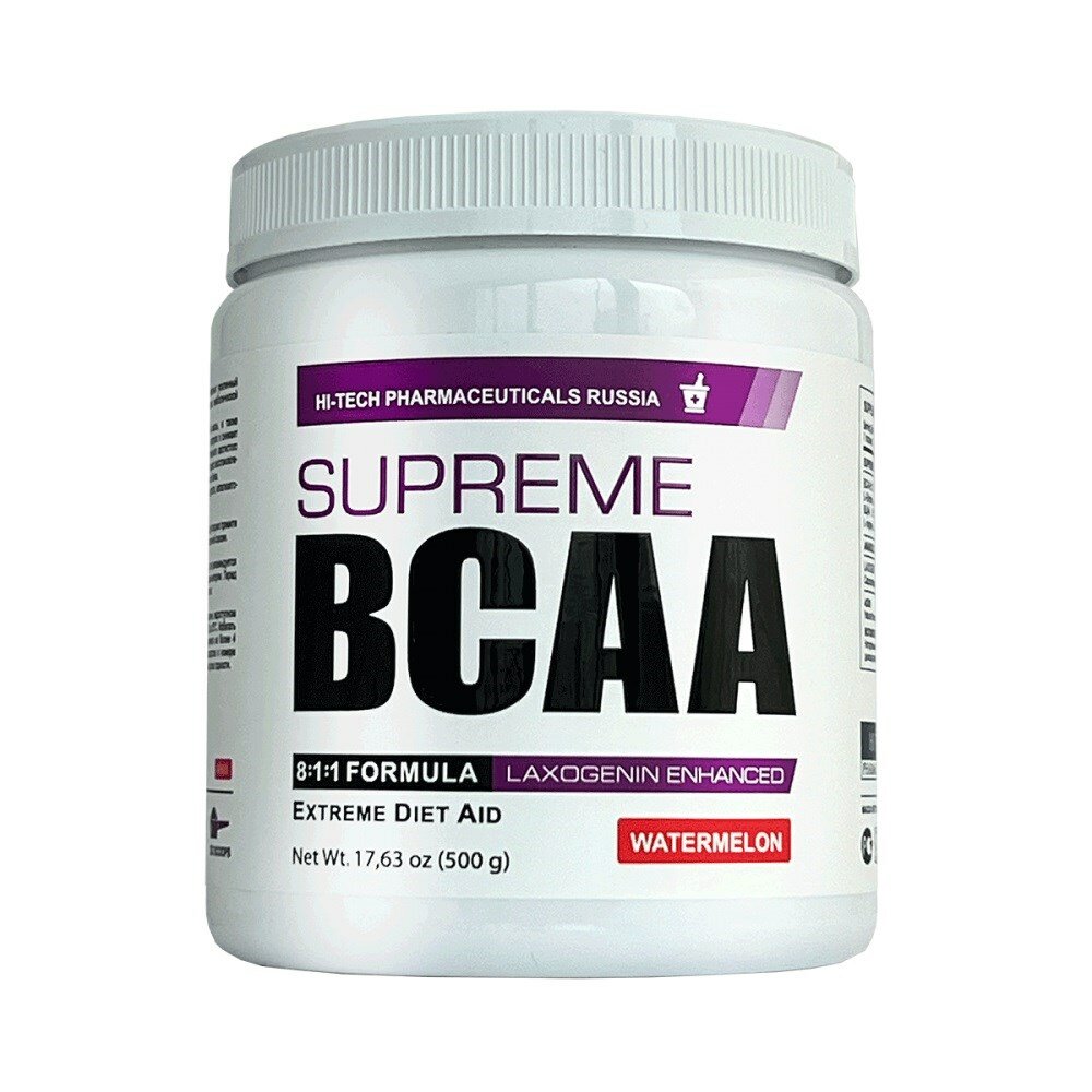 Hi-Tech Pharma Russia Supreme BCAA (500гр) Ягодный взрыв