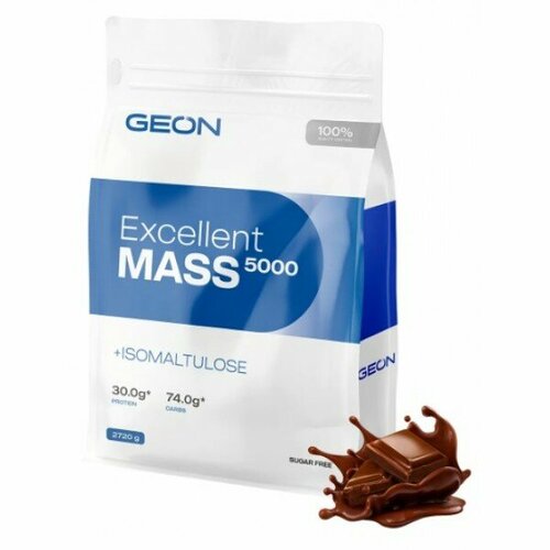 Excellent MASS 5000 Gainer 2720 gr, 45 порции(й), шоколад
