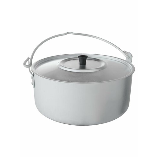 Котелок походный Демидовский с крышкой алюминиевый 35 л 1550₽