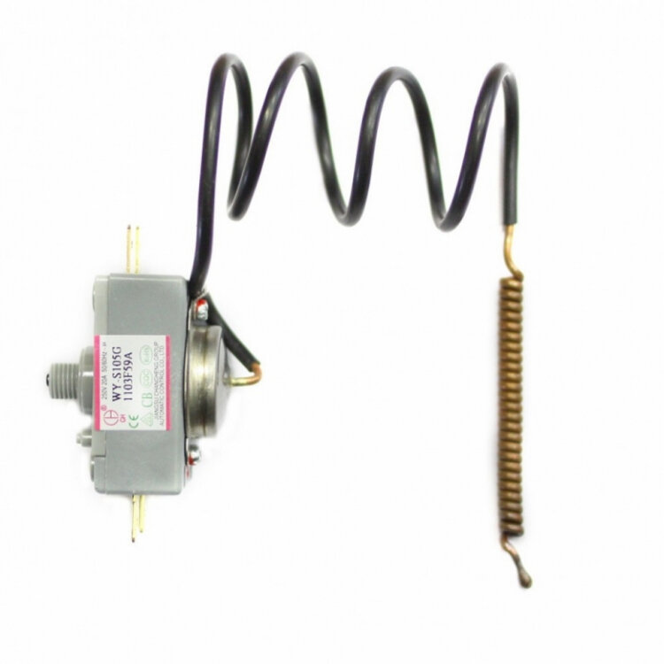 Термостат защитный для водонагревателя Thermex RZL, RZB, IR, IF, 50, 80, 100 литров, WQS105, 100310