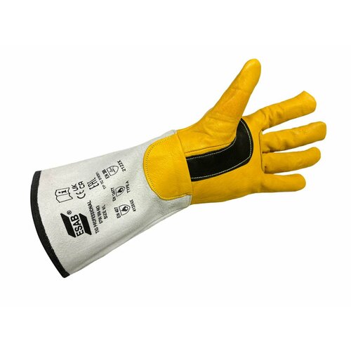 Перчатки сварочные ESAB Tig Gauntlet Professional перчатки сварочные esab tig super soft