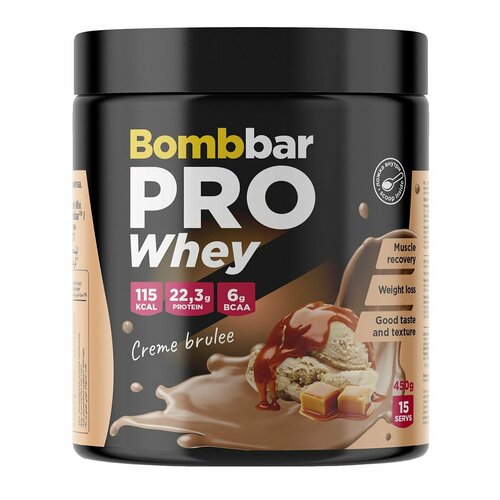 Pro WHEY 450 gr BB, крем брюле