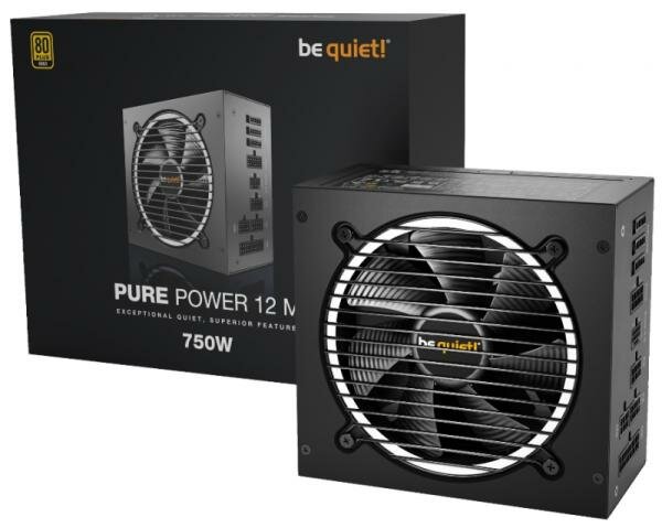 БП ATX 750 Вт Be quiet Pure Power 12 M