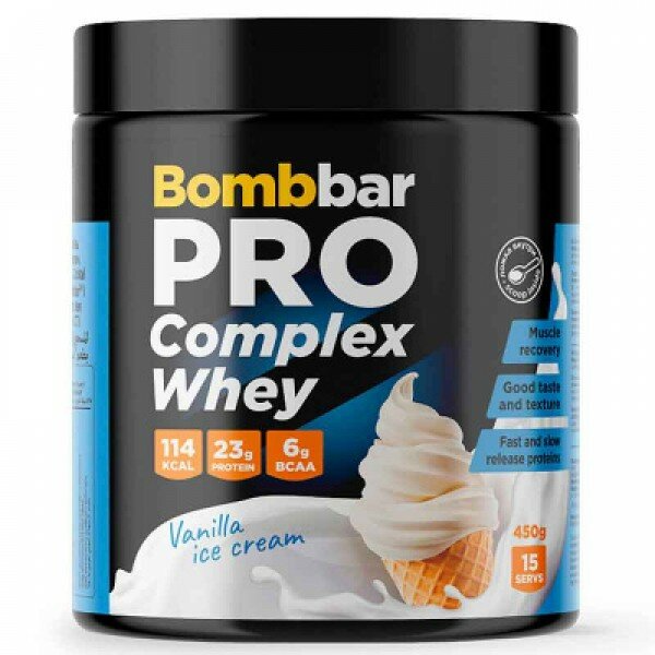 PRO Complex Whey 450 g BB, ванильное мороженое