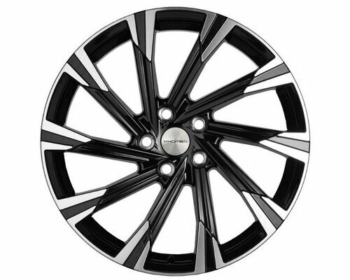 Колёсный диск Khomen Wheels KHW1901 19x7,5j 5x114,3 ET53 D67,1 Black-FP