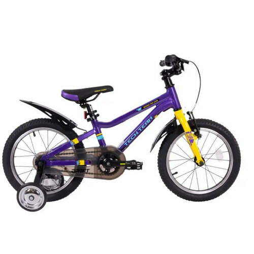 Детский велосипед TechTeam Drift 18 (2024), фиолетовый (NN012330)