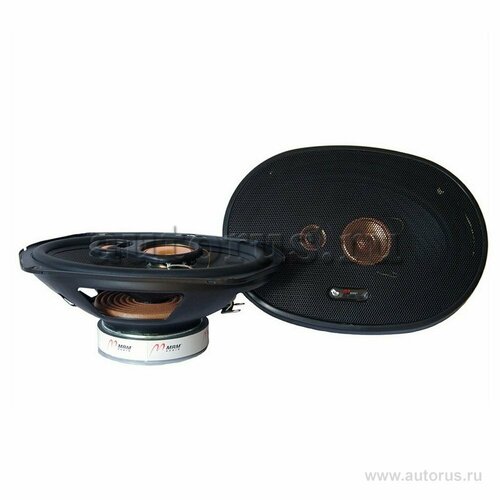 Колонки mrm 6x9 3-х полосные 250вт mrm audio bl-693 3940₽