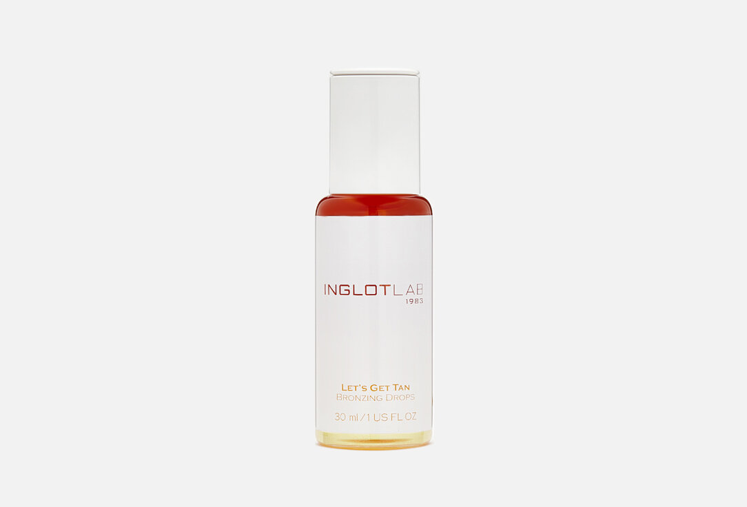 Бронзирующие капли Inglot, Bronzing drops let`s get tan 30мл