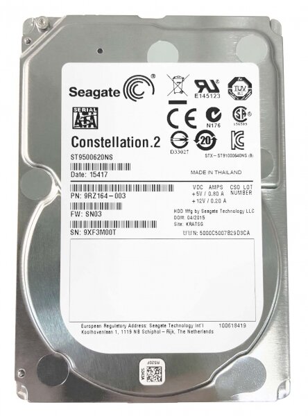 Жесткий диск Seagate ST9500620NS 500Gb SATAIII 2,5" HDD