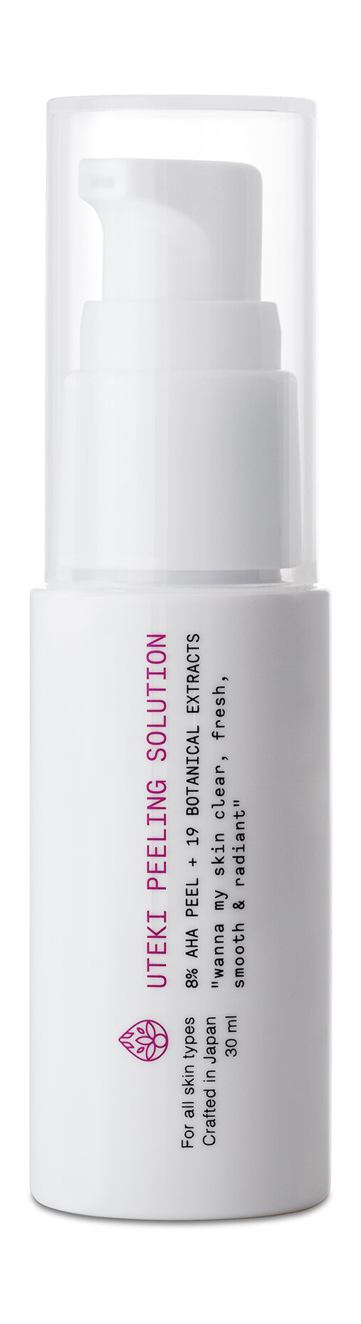 UTEKI Uteki Peeling Solution Пилинг-сыворотка для лица обновляющая, 30 мл