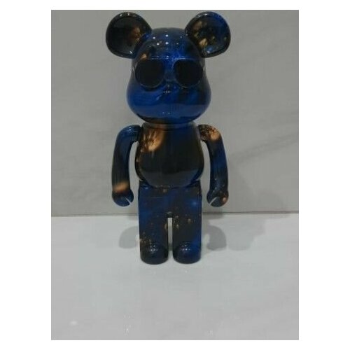 Колонка беспроводная bluetooth Мишка Bearbrick B5 Темный космос детская портативная музыкальная игрушка 128000₽