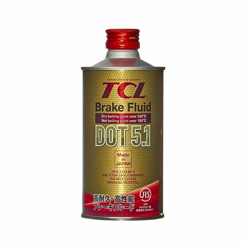 Тормозная жидкость TCL DOT 5.1, 0,355л 3101 1шт