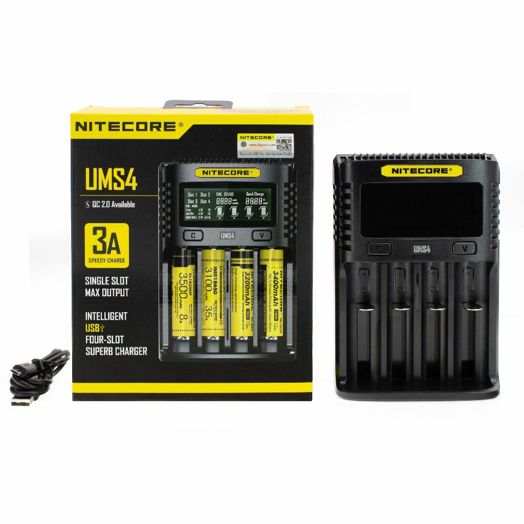 Зарядное устройство NITECORE UMS4 (UMS4) на 4*АКБ