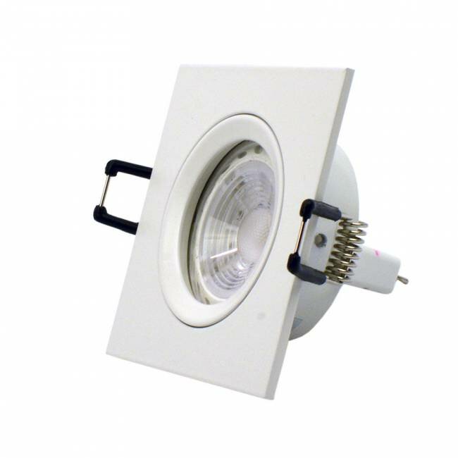 фото Светкомплект Светильник AS20 MWH из алюминия квадратный стационарный алюминий