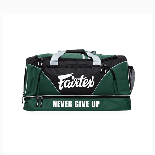 Сумка спортивная Fairtex O032, 70х32, зеленый сумка спортивная fairtex черный