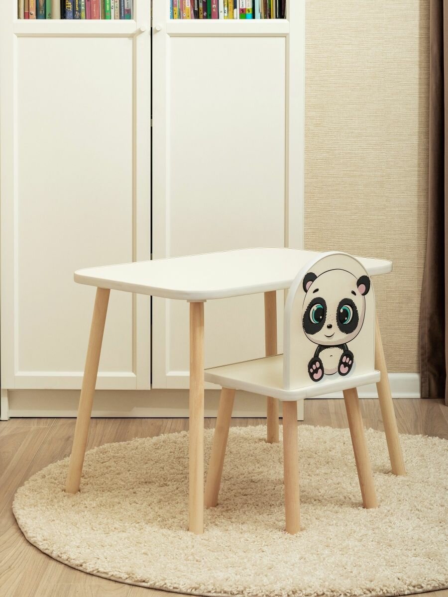 Детский стол и стул, комплект детской мебели