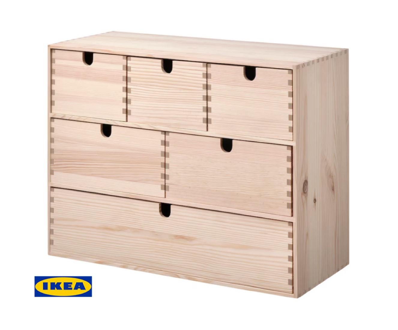 Комод мини моппе/MOPPE 6 ящиков IKEA