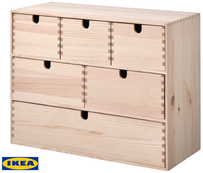 Комод мини моппе/MOPPE 6 ящиков IKEA