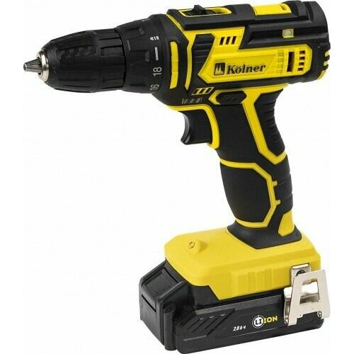 Дрель-шуруповерт аккумуляторная Kolner KCD 20L кн20л 17955₽