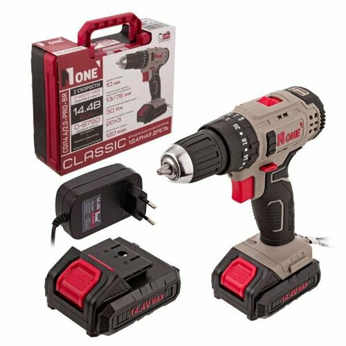 Шуруповерт аккумуляторный ударный NUMBER ONE CDI 14420-PRO-BR Classic 7350₽