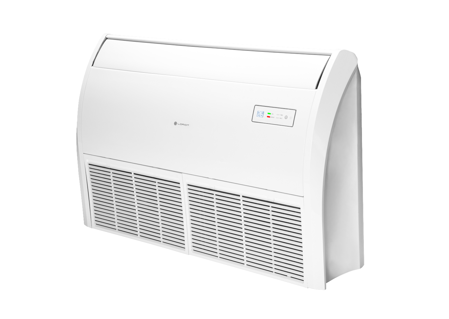 фото Полупромышленная напольно-потолочная сплит-система настенный домашний бытовой кондиционер Loriot модели LAC-24TCF. Площадь до 75 м2