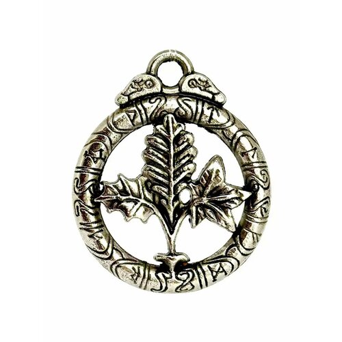 Подвеска Трилистник, серебристый