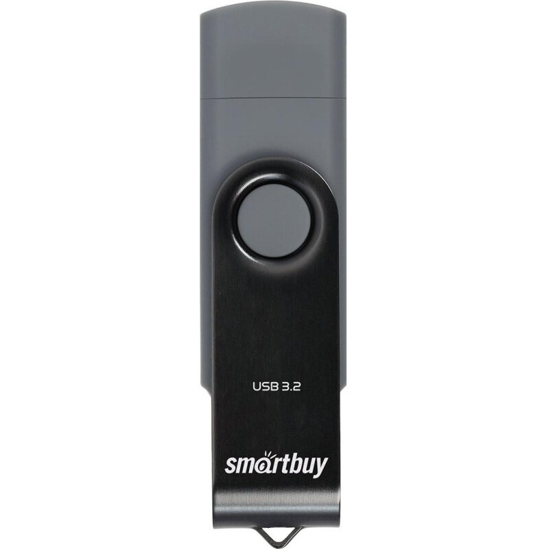 Флешка SmartBuy UFD 3.0, 3.1, 64 Гб, Type-C и A (SB064GB3DUOTWK)