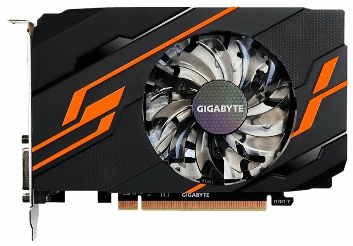 Видеокарта Gigabyte GeForce GT 1030 1290Mhz 2048Mb 6008Mhz 64 bit