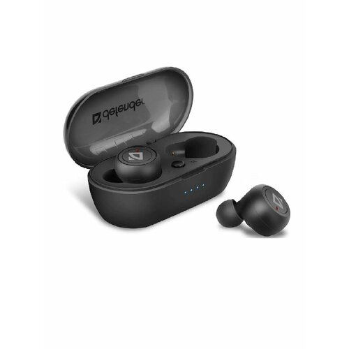 Гарнитура беспроводная Twins 638 черный 63638 1350₽