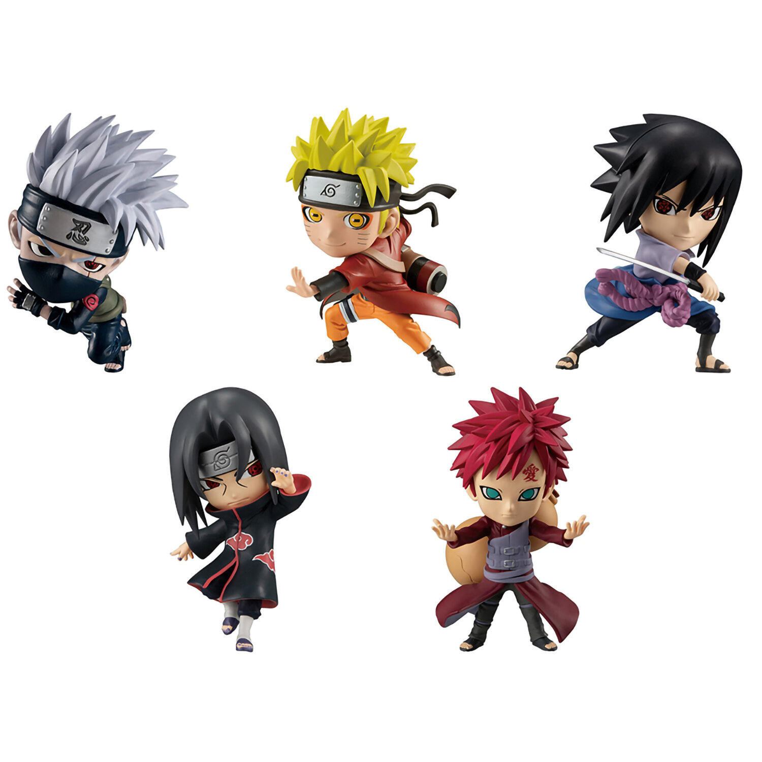 Фигурка Naruto Shippuden Chibi Masters #01 8см 633839 ассортименте Banpresto