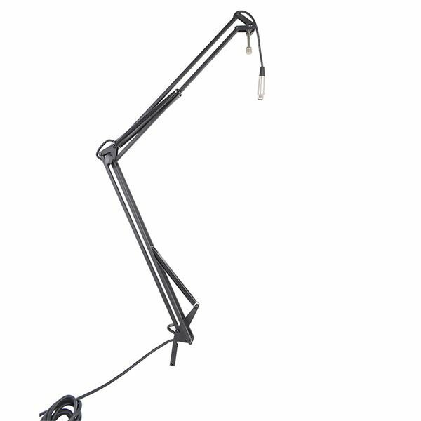 Микрофонная настольная стойка, пантограф со встроенным кабелем