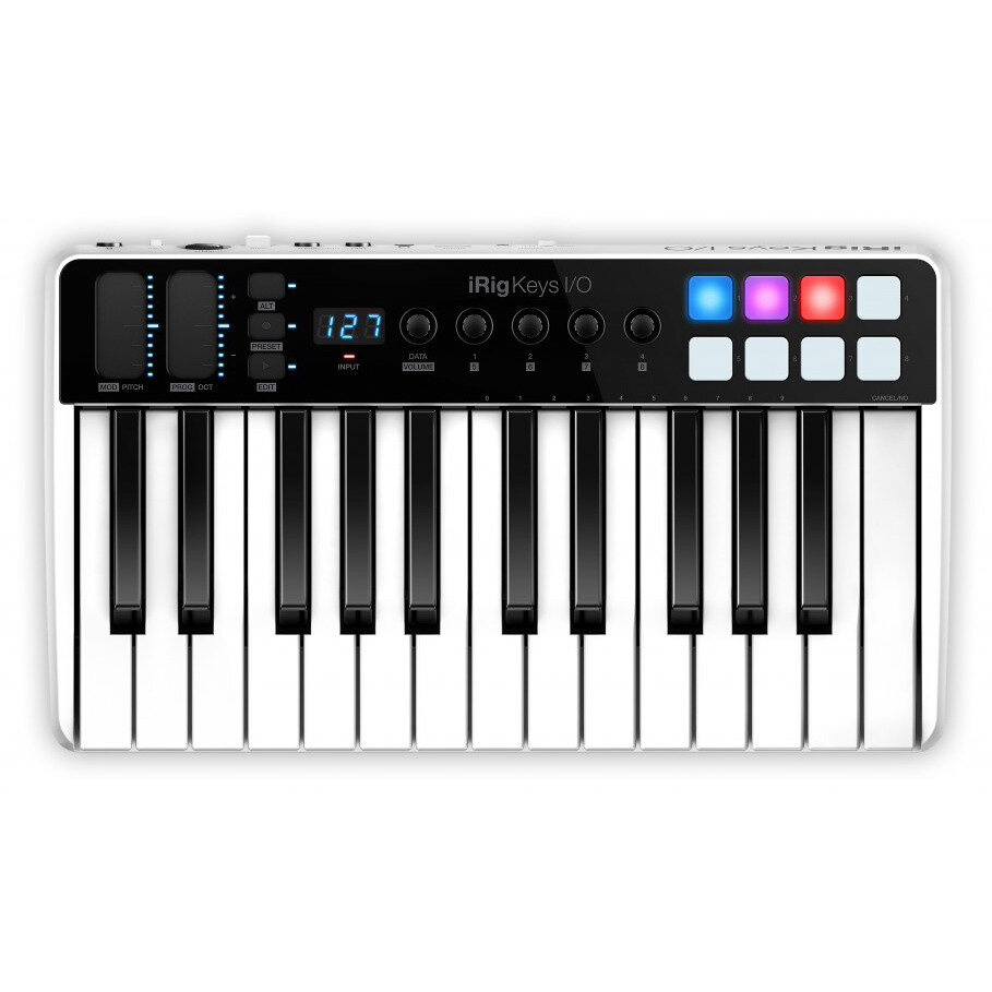 MIDI-клавиатура IK Multimedia iRig Keys I/O 25 - фото №14