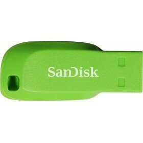 SanDisk носитель информации USB Drive 16Gb Cruzer Blade SDCZ50C-016G-B35GE Green
