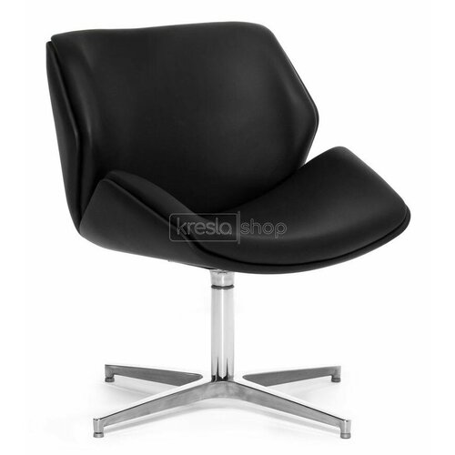 Конференц-кресло Charm CHARMB UPH Rio Black 22 черная натуральная кожа 111760₽