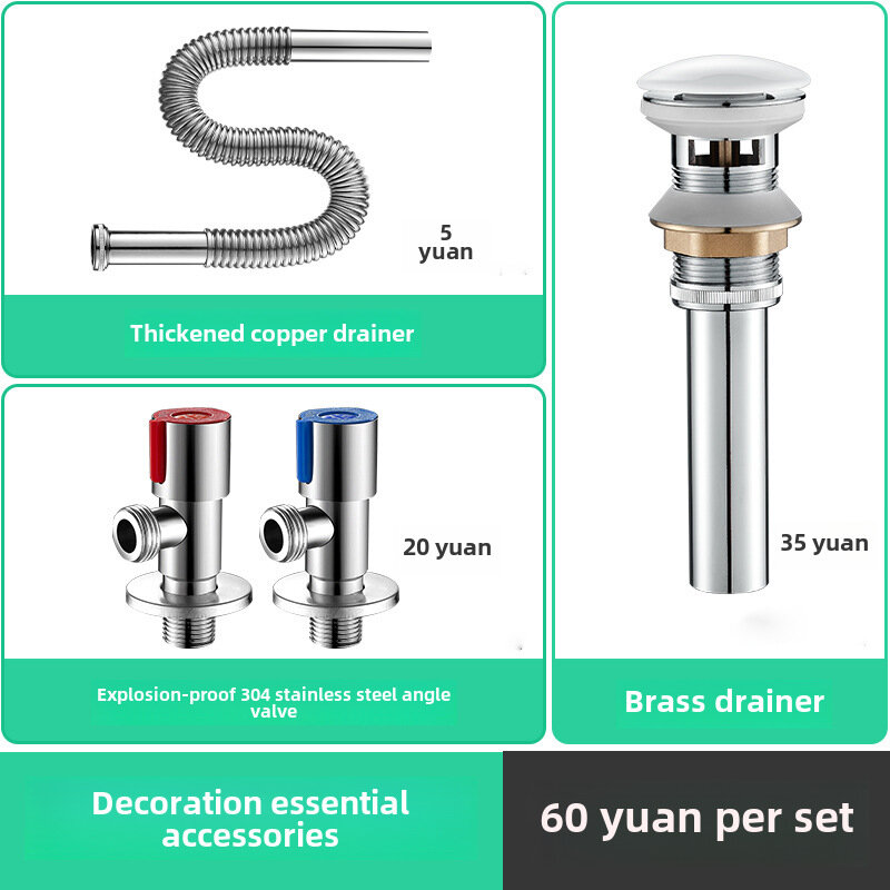 фото Смеситель для раковины с выдвижной лейкой thers серый