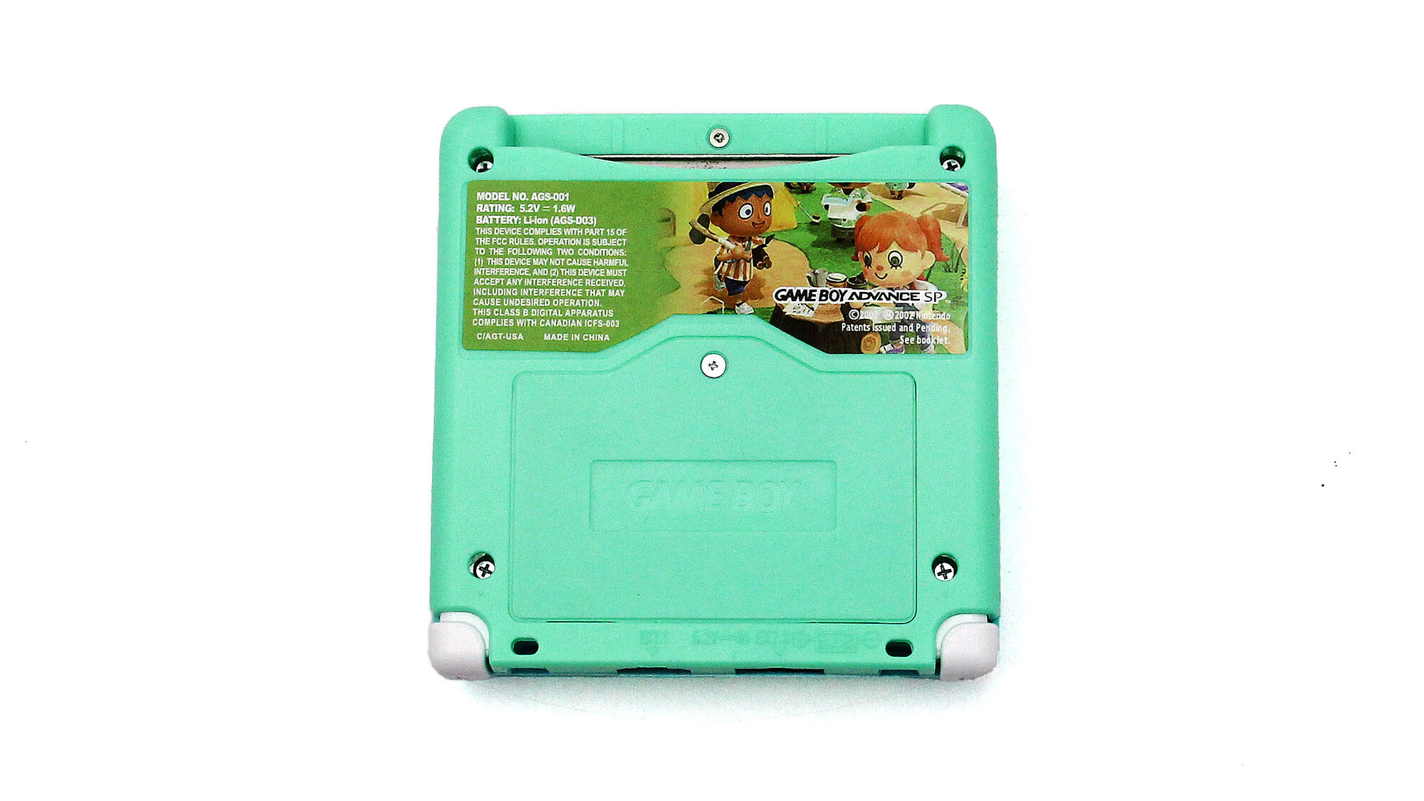 Игровая приставка Nintendo Game Boy Advance SP (AGS-101) Animal Crossing Edition