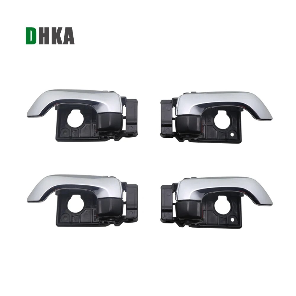 Внутренняя дверная ручка DHKA для KIA OPTIMA / MAGENTIS 2006 2007 2008 2009-2010, GRAY, 4pcs one set — фото 1