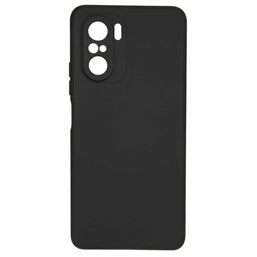 Накладка силиконовая FaisON для Xiaomi Mi 11i Poco F3 матовая черная 499₽