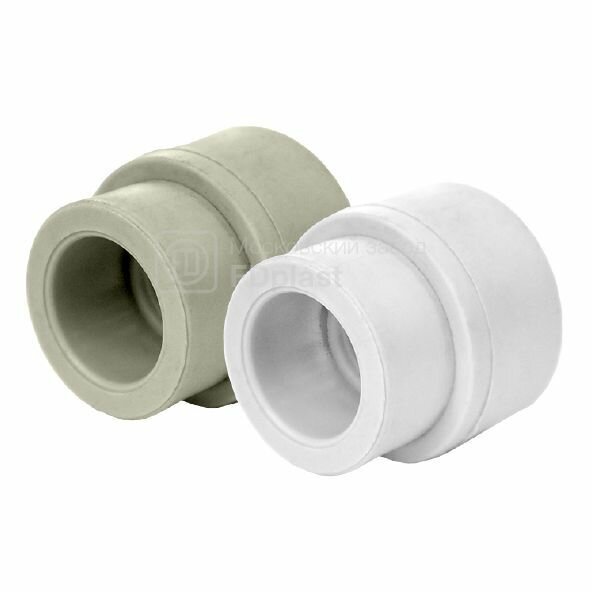 фото Муфта переходная 32мм*20мм серая FDplast для прямого соединения двух труб различных диаметров.