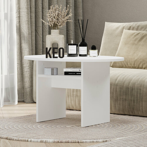 Журнальный столик лофт Кео 74 х 52 х 44 см