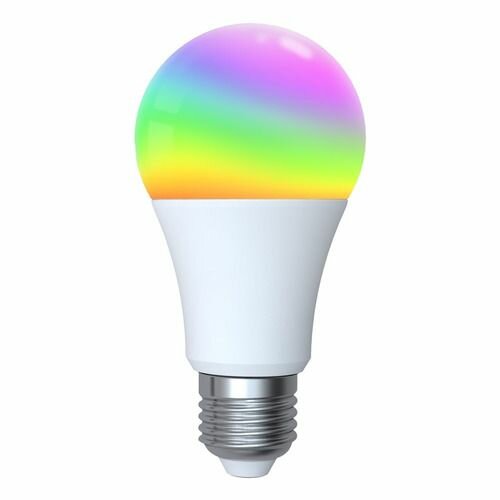 Умная лампа MOES WB-TDA9-RCW-E27 E27 RGB 9Вт 806lm Wi-Fi (1шт)