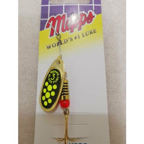 Блесна Mepps BLACK FURY CHARTREUSE OR #3 (6,5г)