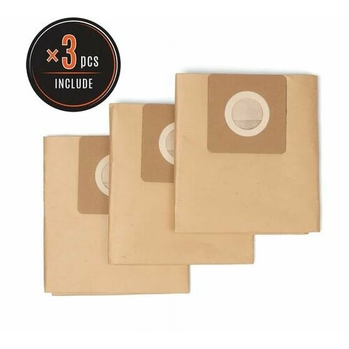 Фильтр-мешок бумажный 3 шт DAEWOO DAVC 25PB 3999₽