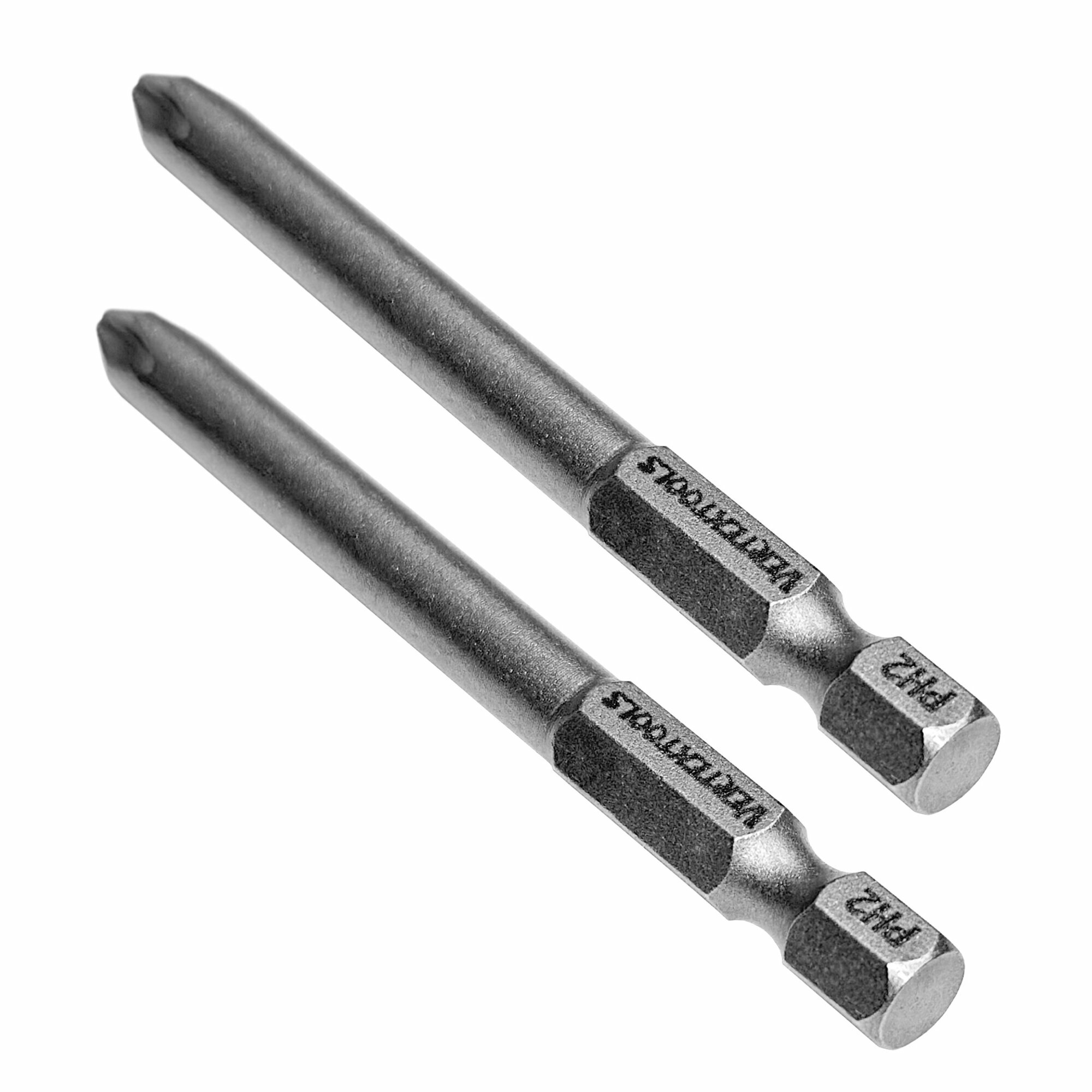Биты VertexTools магнитные PH2X70 мм. 1/4 односторонние крестовые