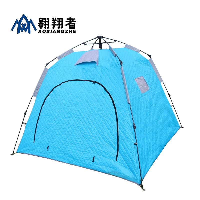 фото Палатка для подледной рыбалки Soaring AXZ-m1, зимняя, ветрозащитная, 2 места