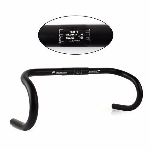 Ручка для велосипеда Dead Flying Horn, 25,4, матово-черная